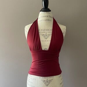 NWT! Never Before Worn! White Fox Halter‎ Top Size Medium